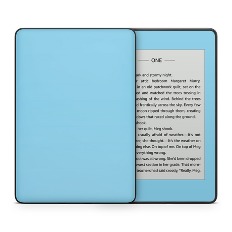 Sky Blue Kindle eReader Skin