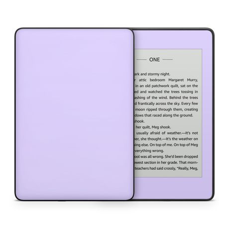 Light Lavender Kindle eReader Skin