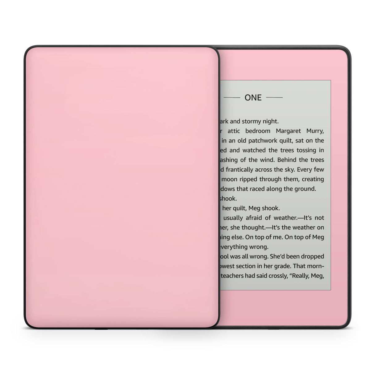 Blush Pink Kindle eReader Skin