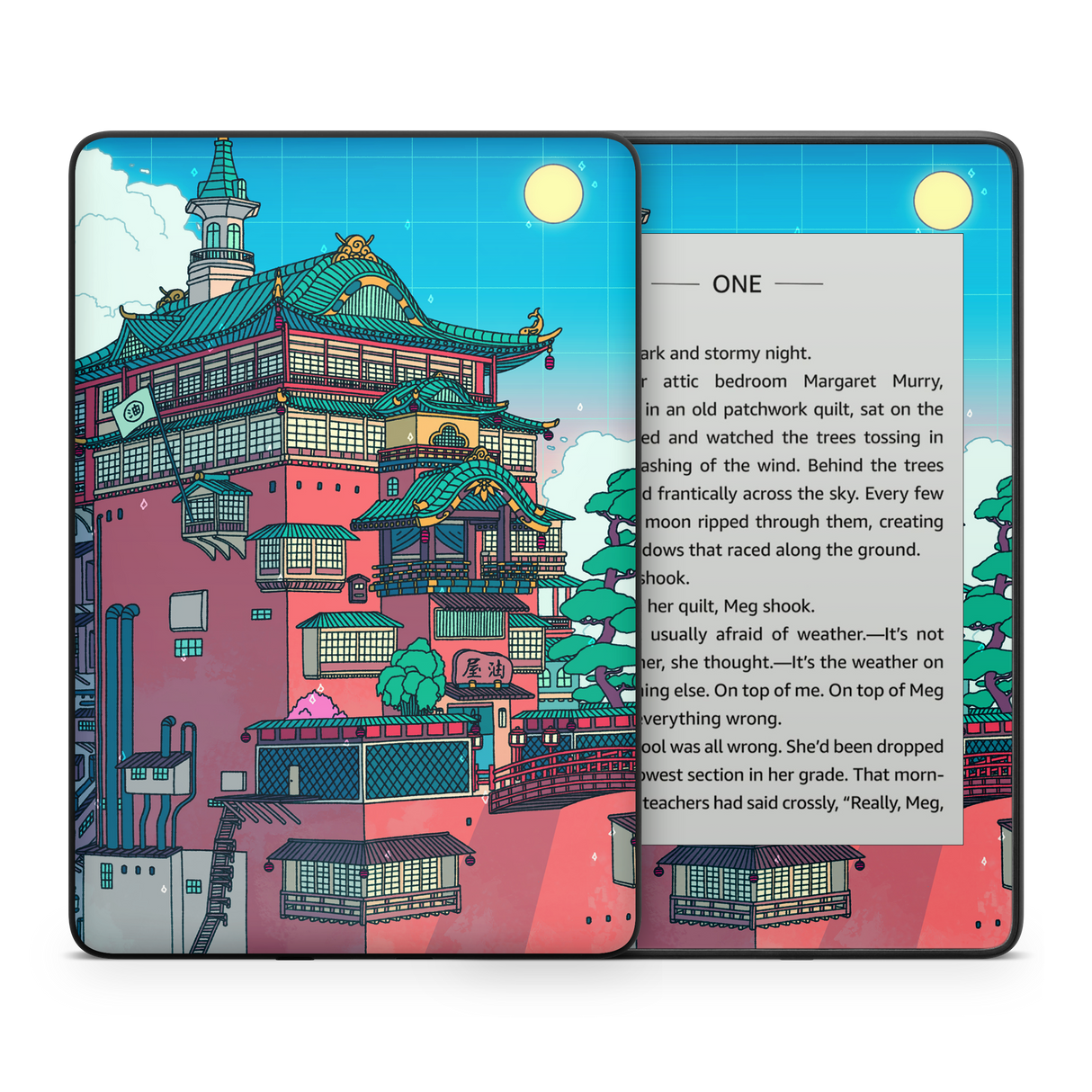 Bathhouse Day Kindle Skin