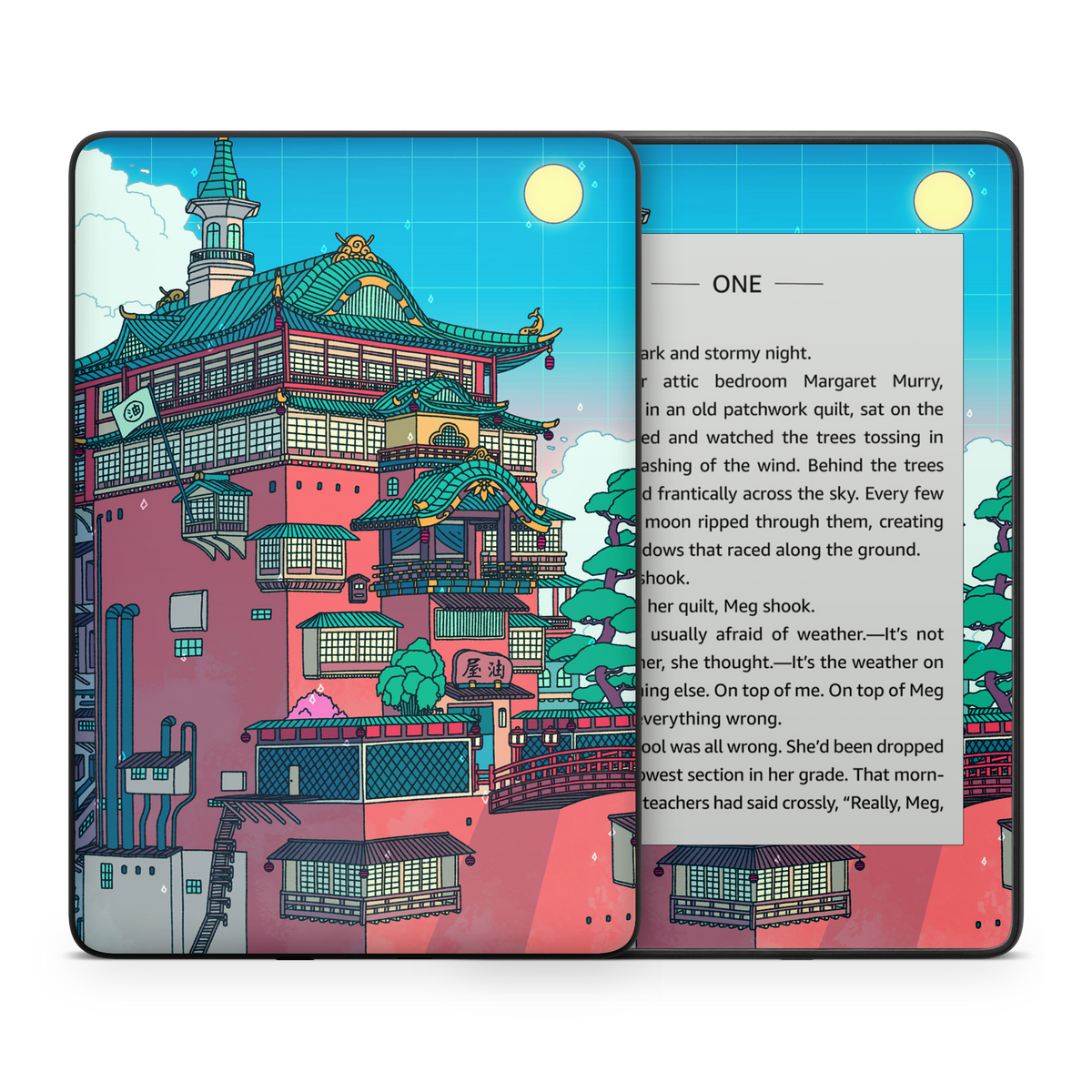 Bathhouse Day Kindle Skin