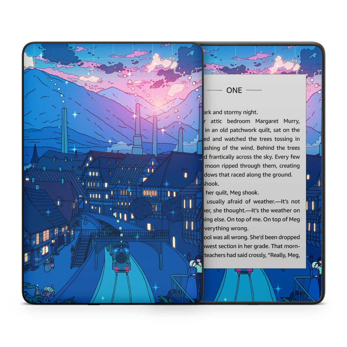 Howl & Sophie Kindle Skin