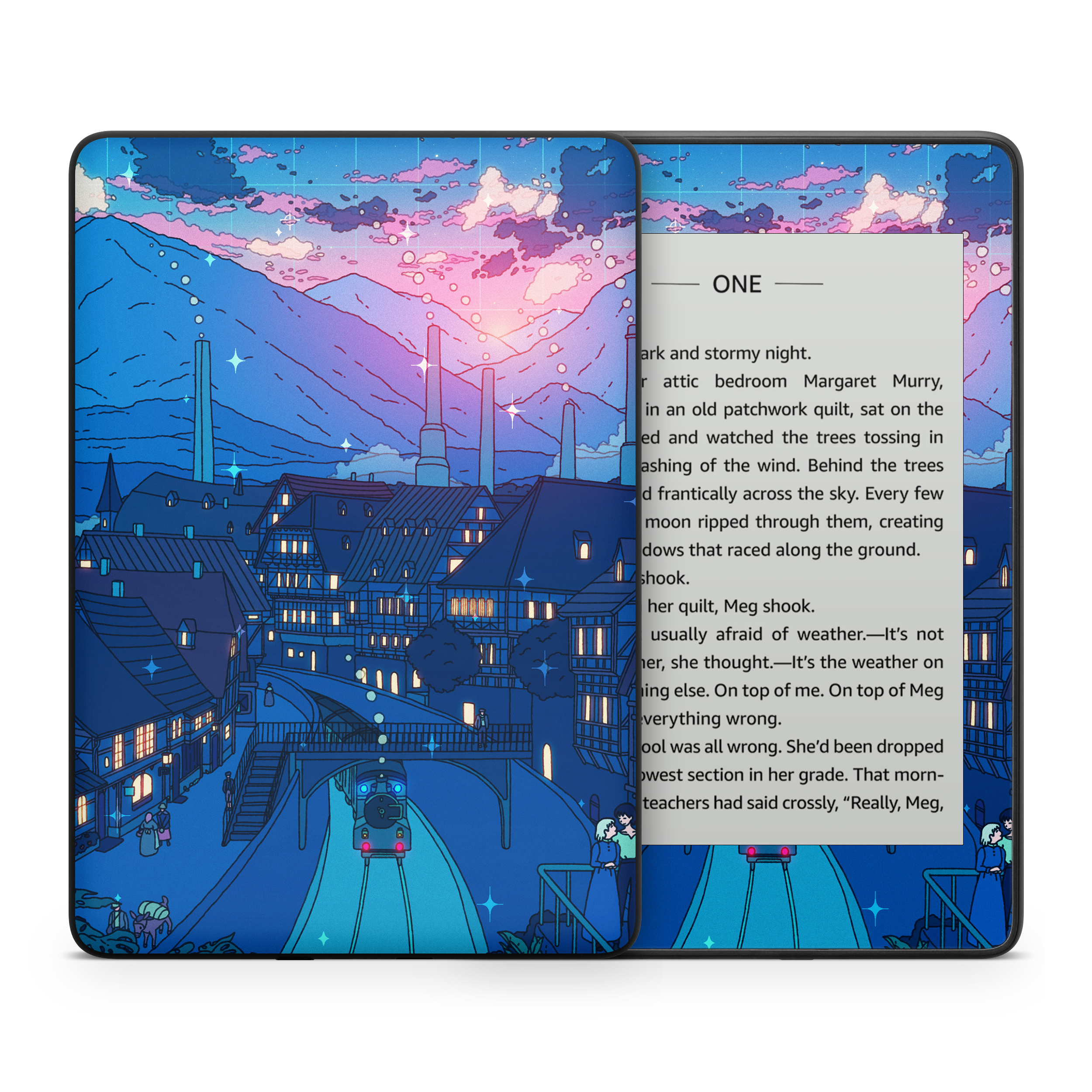 Howl & Sophie Kindle Skin