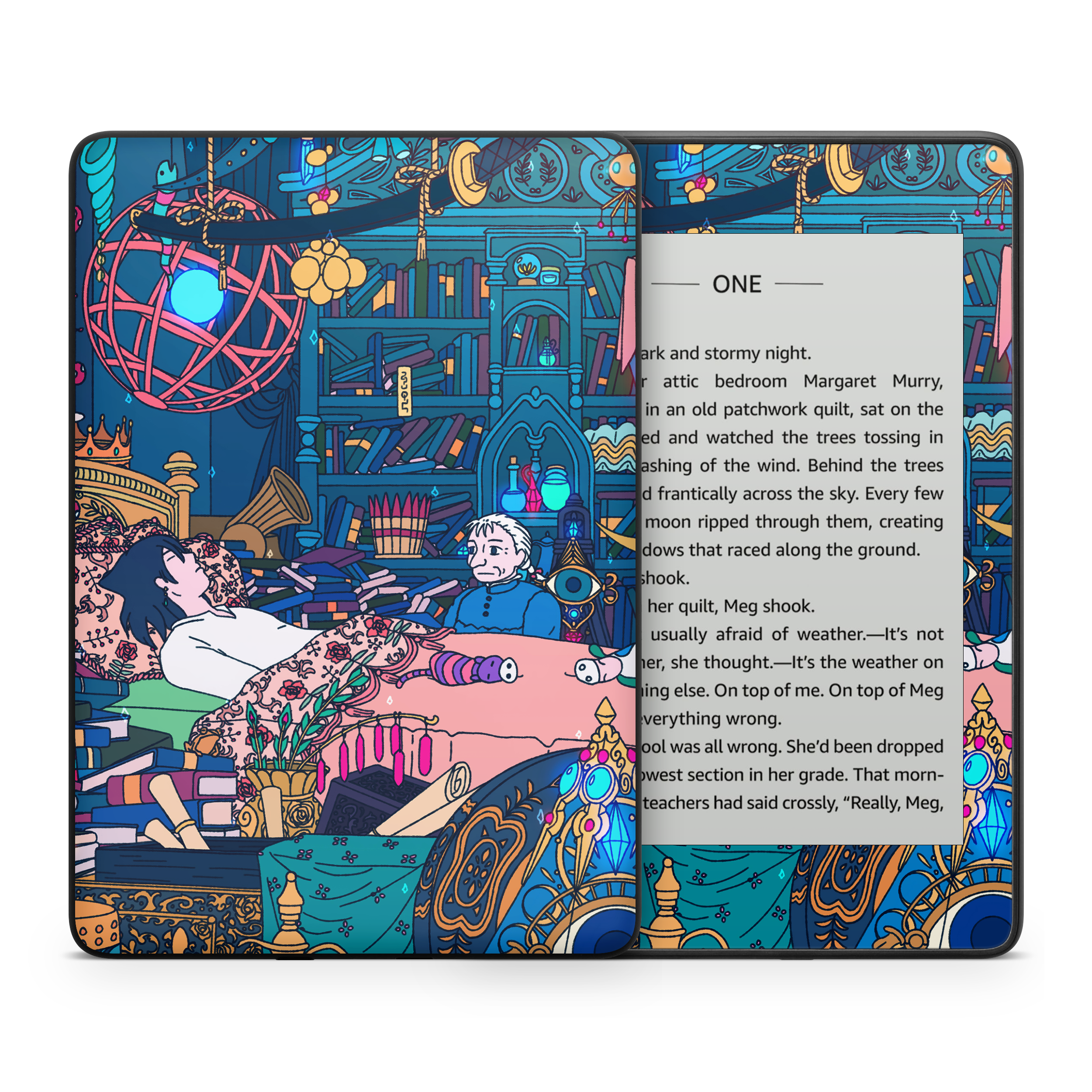 Howl's Room Kindle Skin