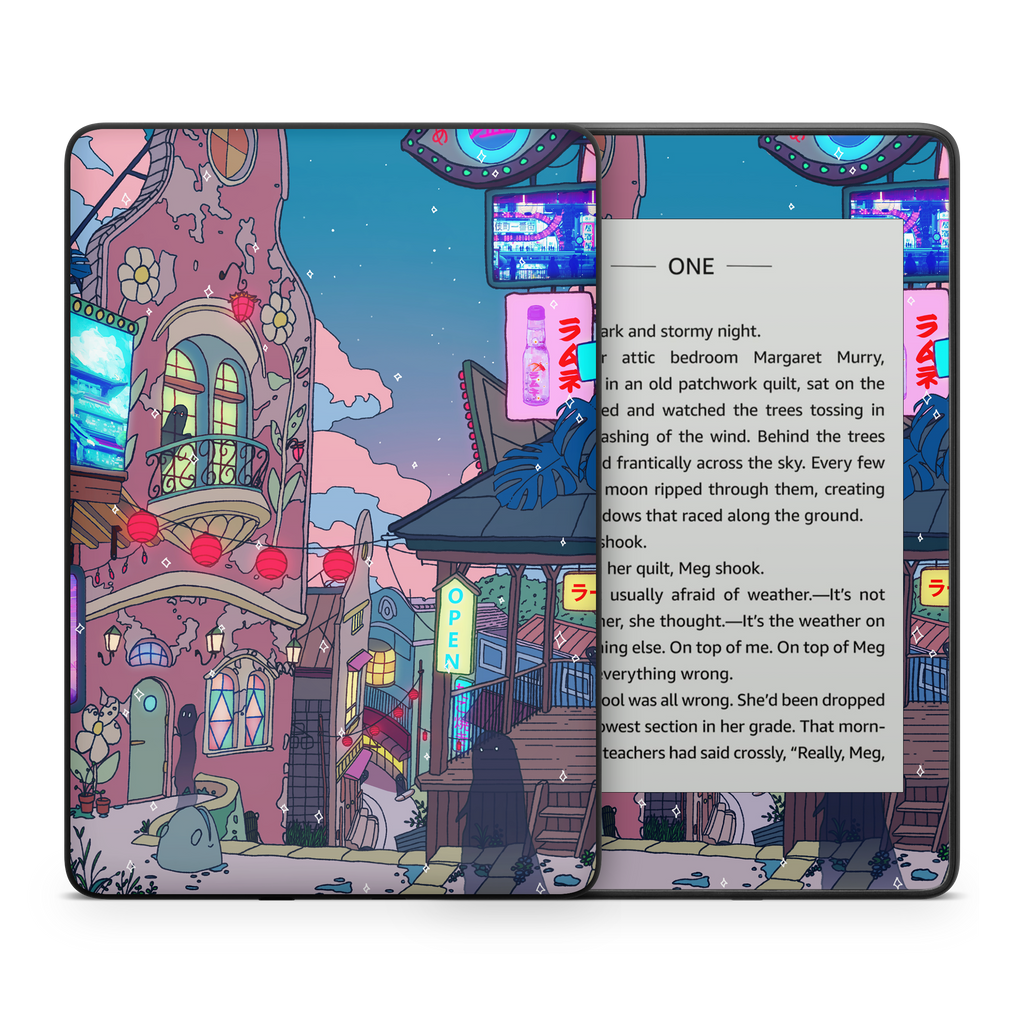 Away & Chill Kindle Skin