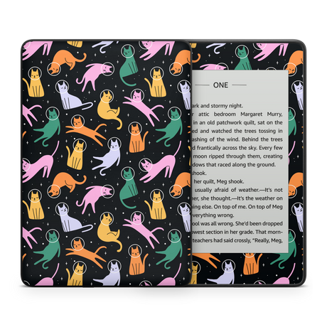 Cats Space Kindle Skin