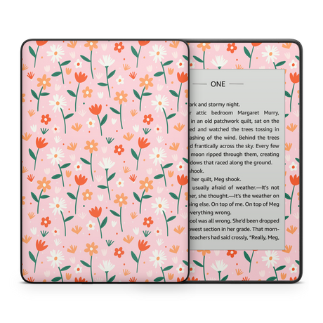 Flowers In Summer Kindle Skin