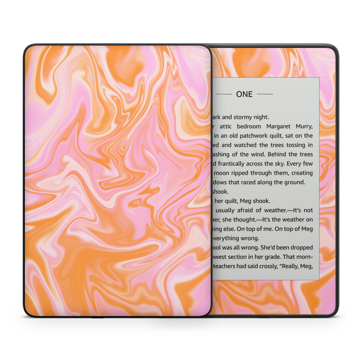 Retro Lava Kindle Skin