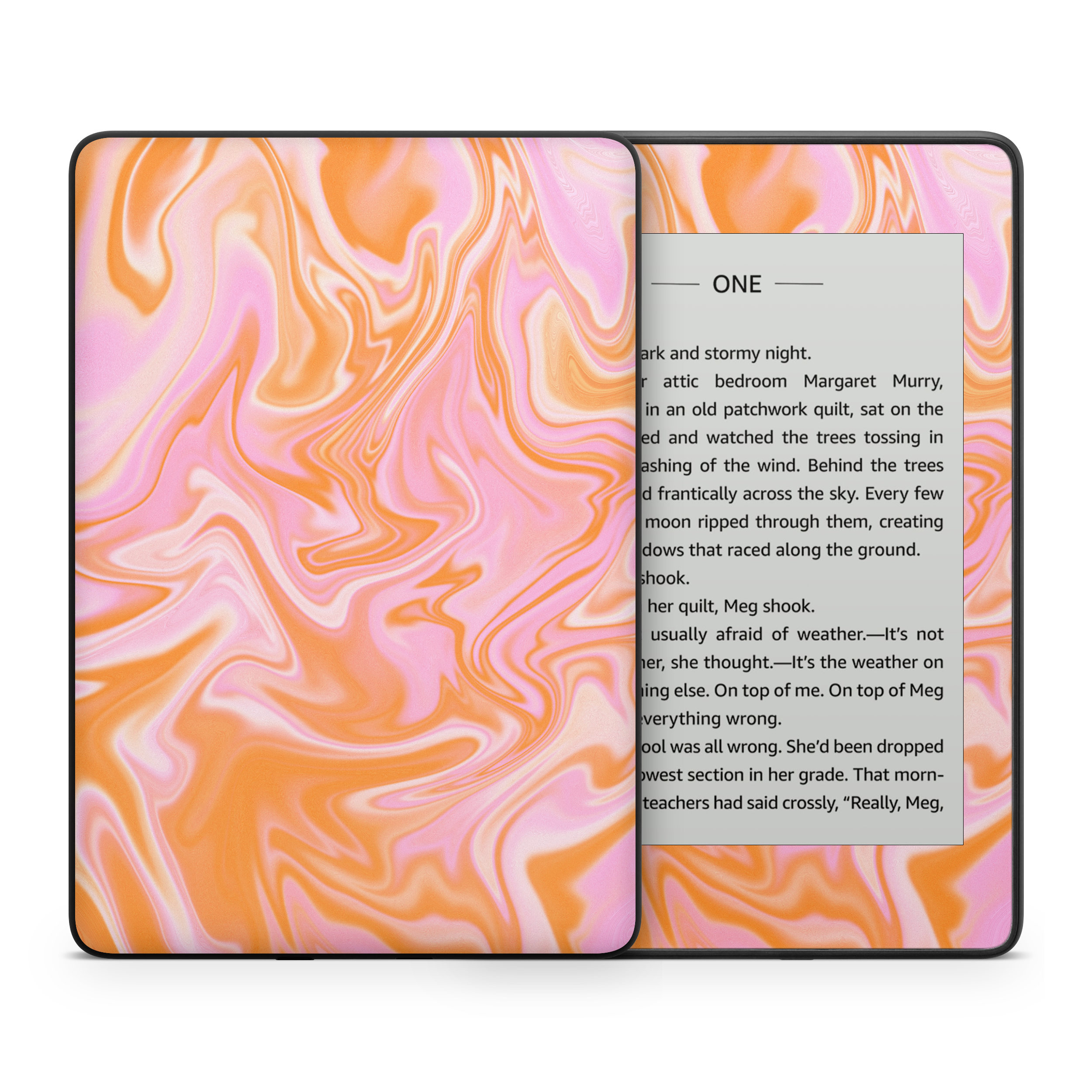 Retro Lava Kindle Skin