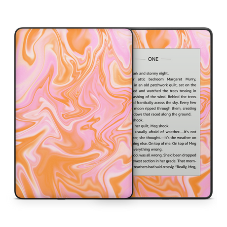 Retro Lava Kindle Skin