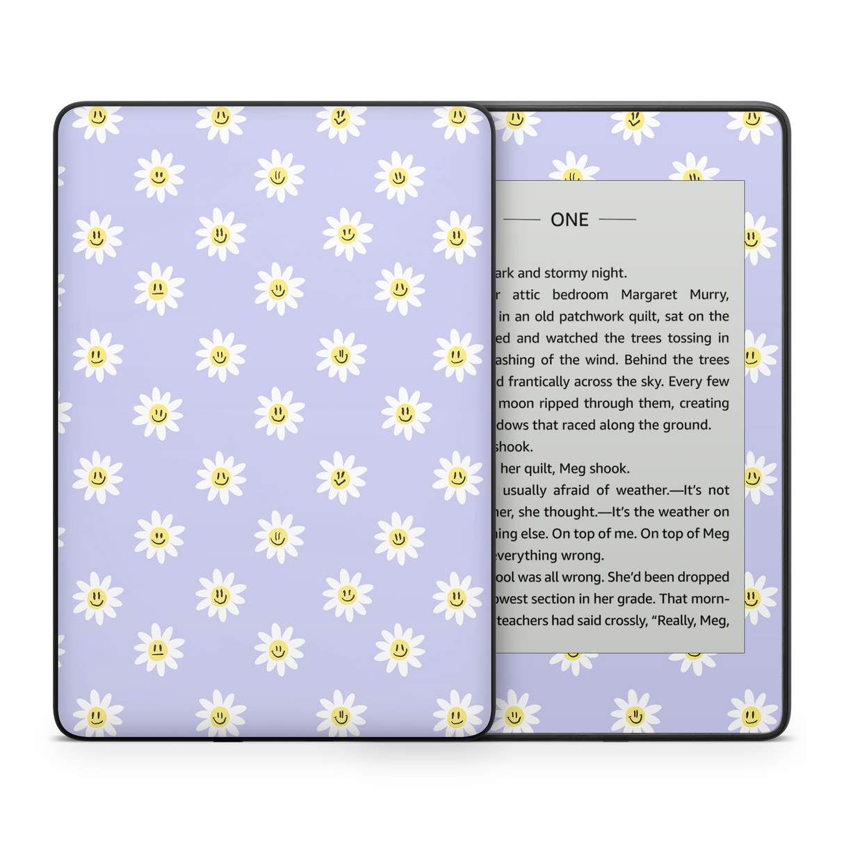 Trippy Daisy Kindle Skin