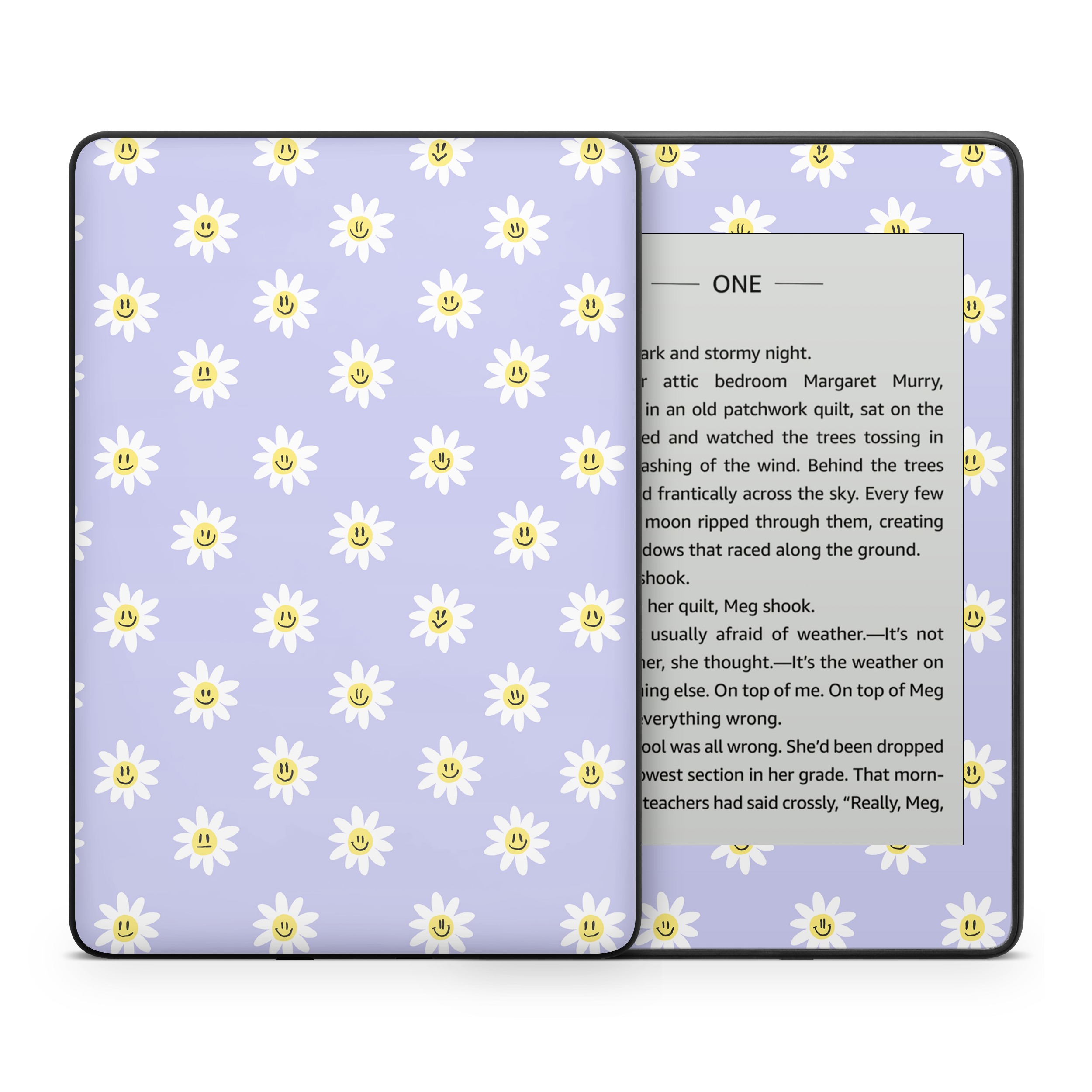 Trippy Daisy Kindle Skin