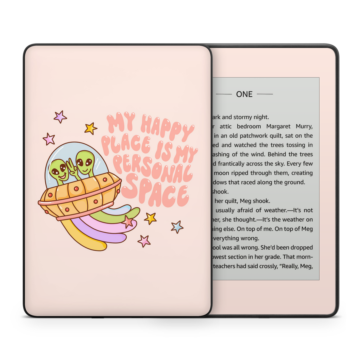 Happy Place Kindle Skin