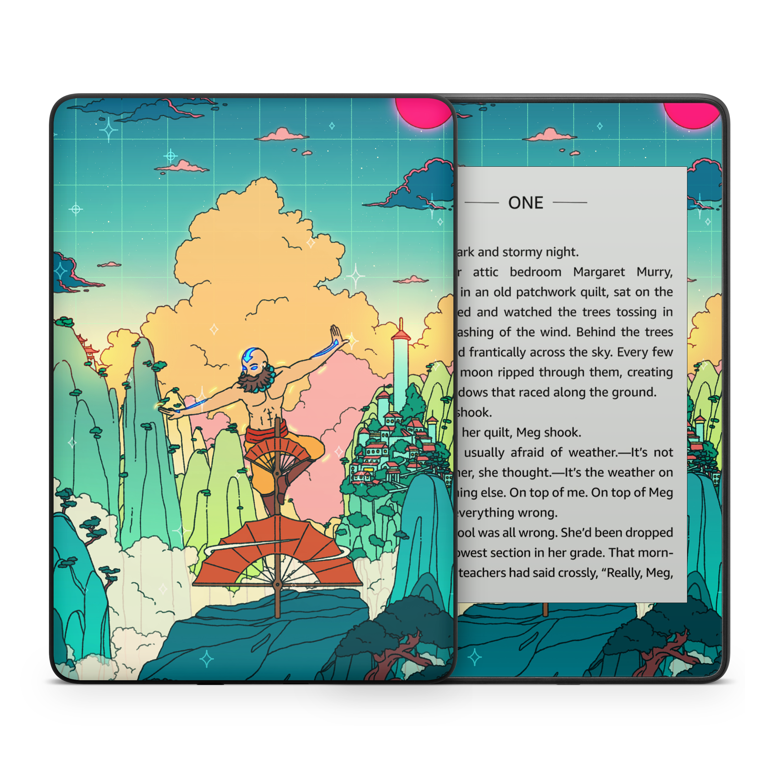 Aang Atla Kindle Skin