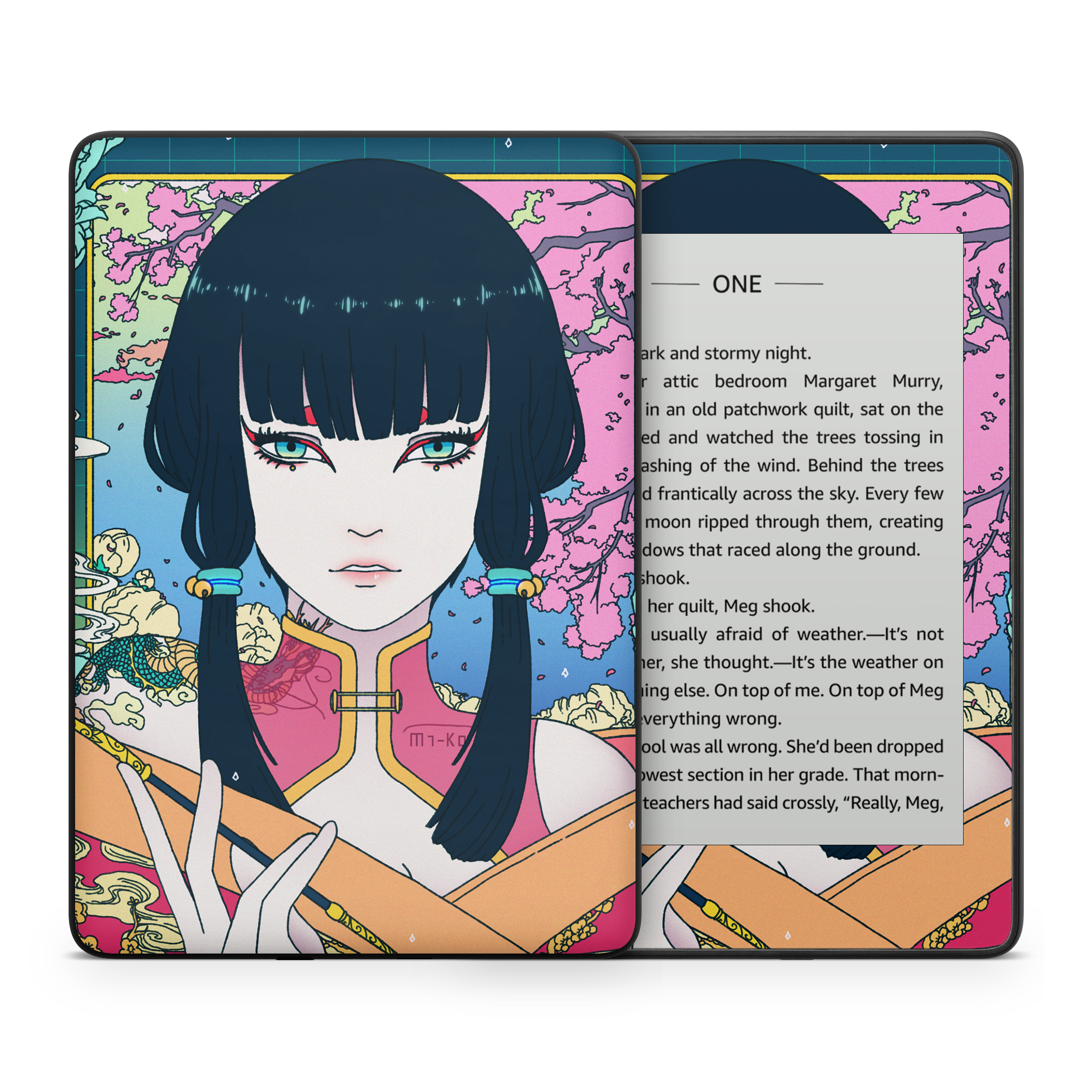 Kirisame V1 Kindle Skin