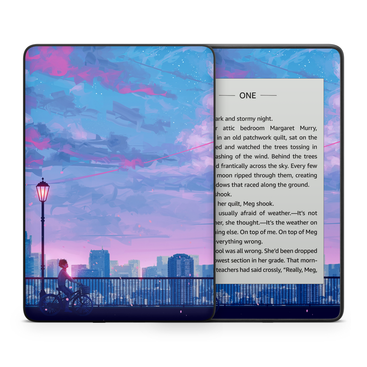 Let's Go Home Kindle Skin
