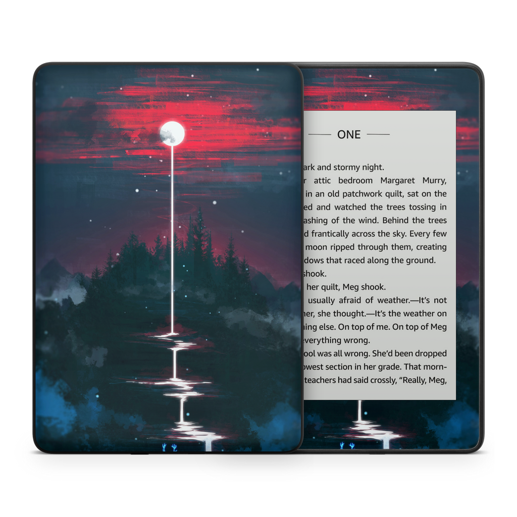 Lunar Dripping Kindle Skin