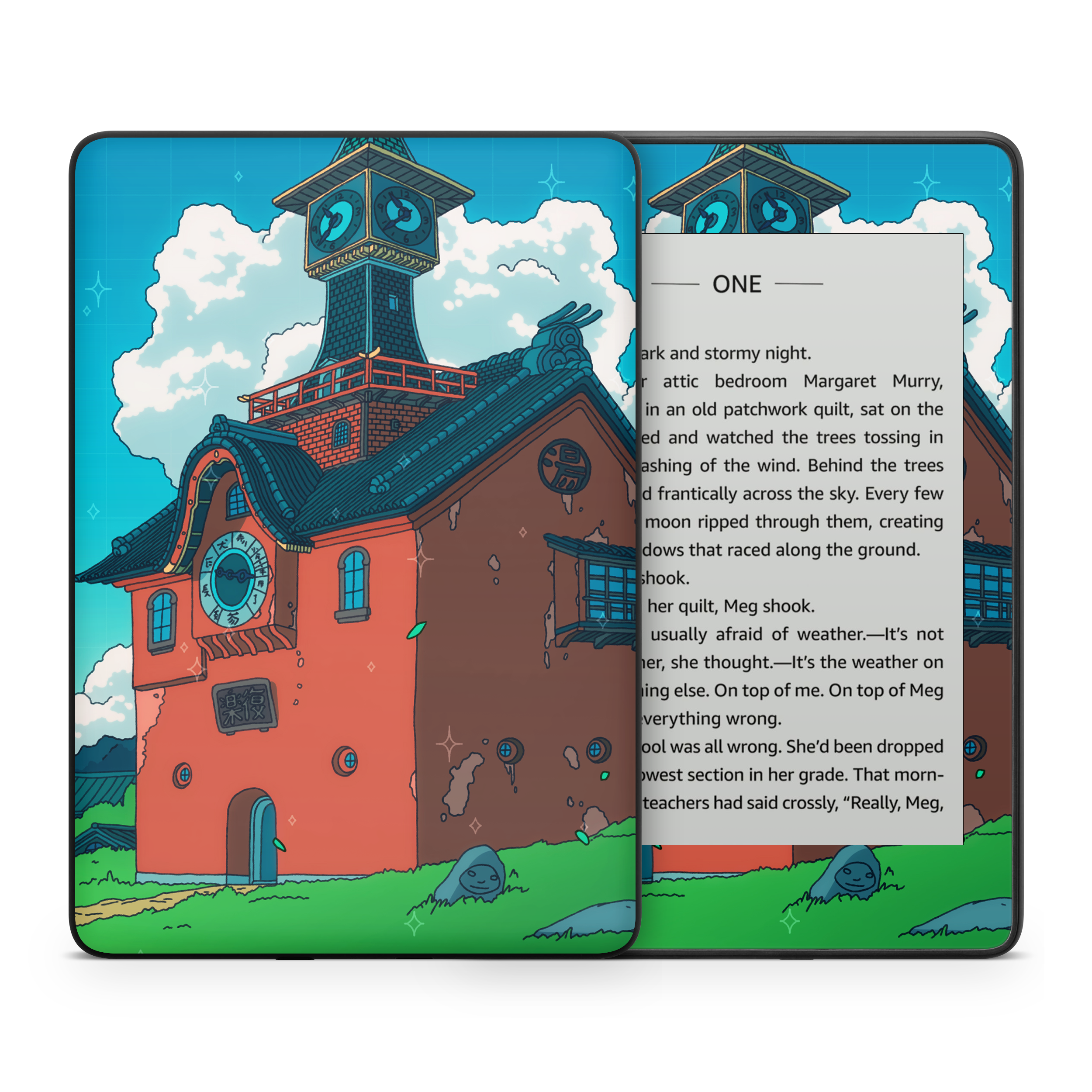 Spirited Entrace Day Kindle Skin