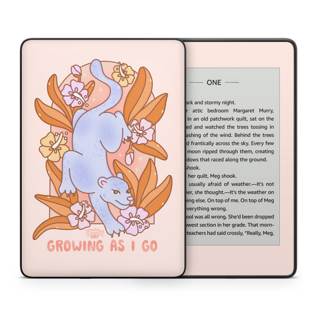 Growing As I Go Kindle Skin