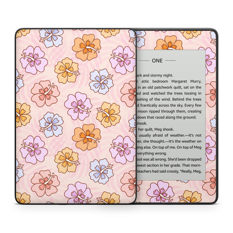 Hibiscus Kindle Skin