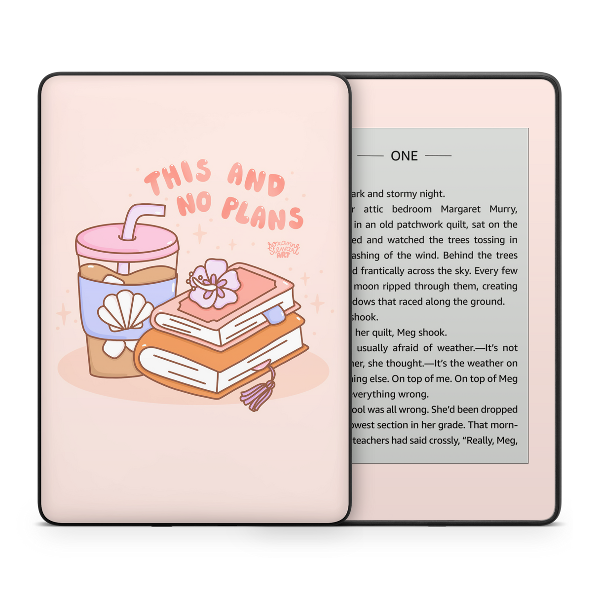 No Plans Kindle Skin