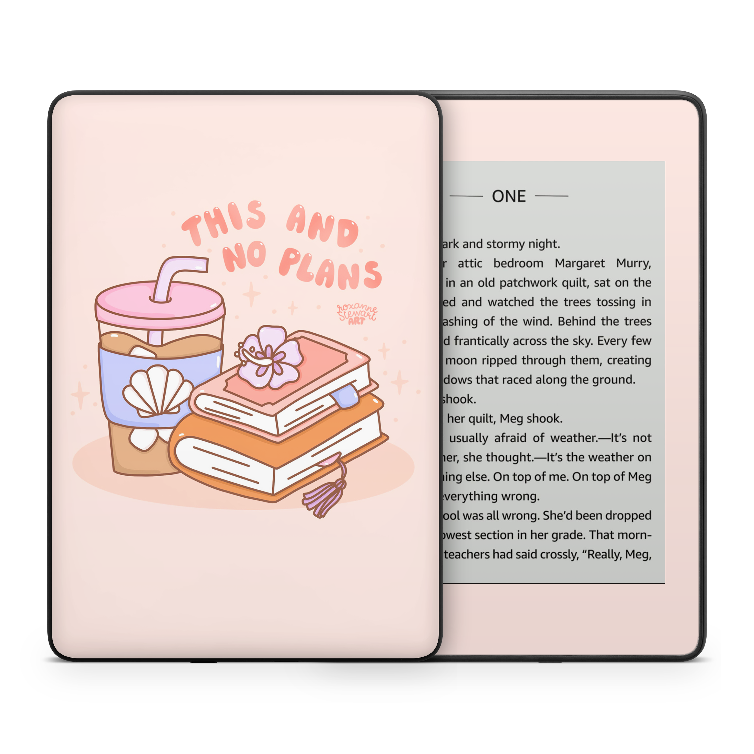 No Plans Kindle Skin