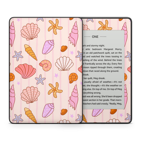 Seashells Kindle Skin