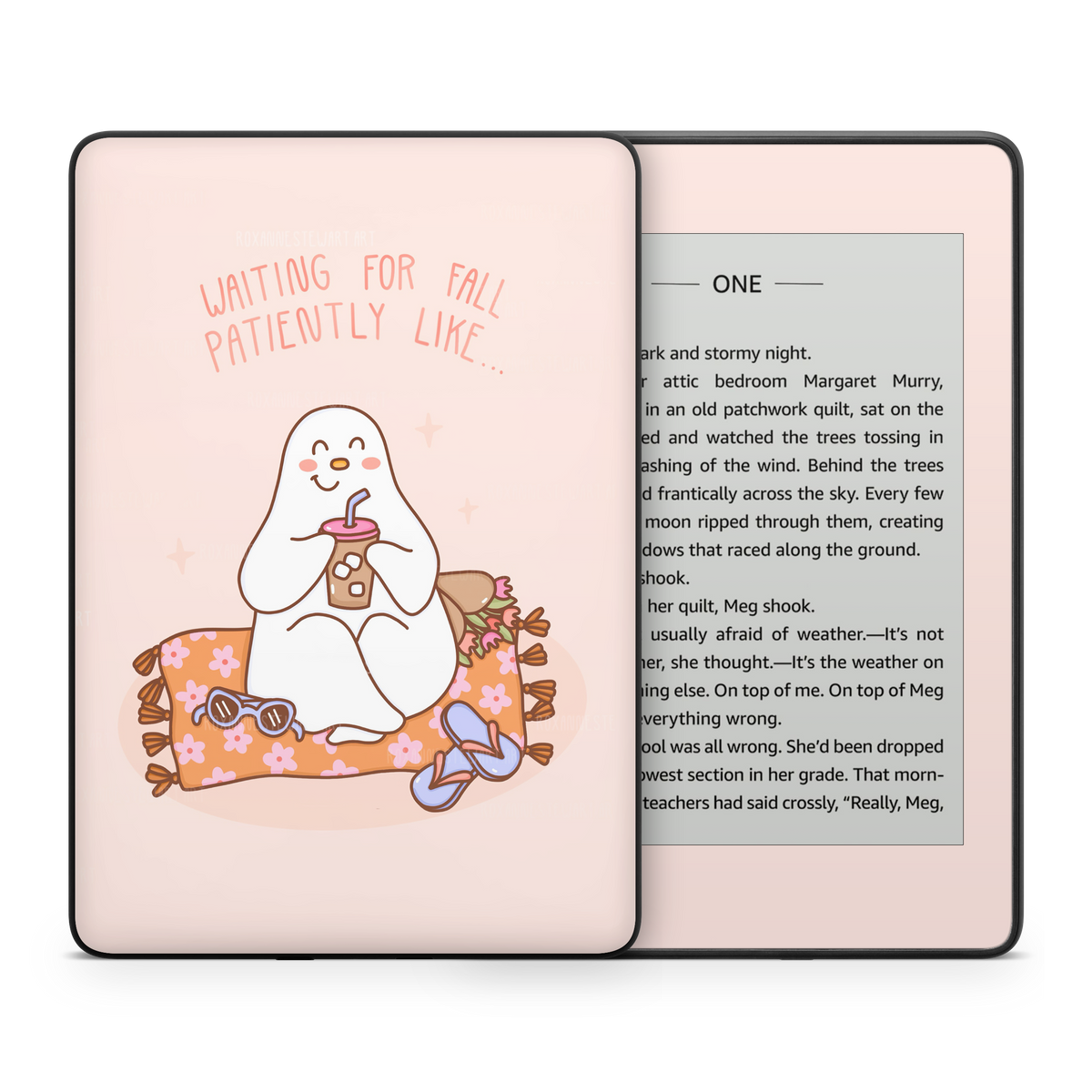 Something Nice Kindle Skin