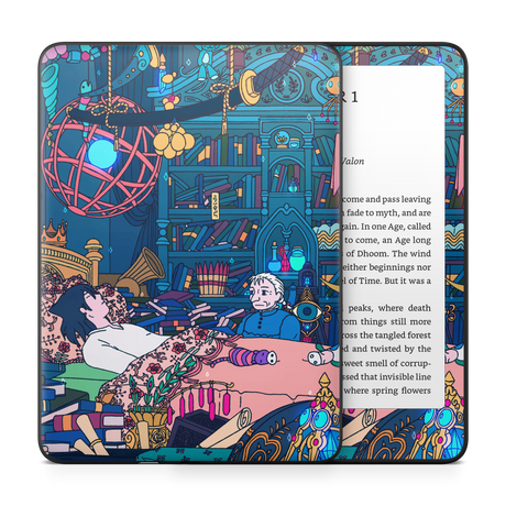 Howl's Room Kindle Skin