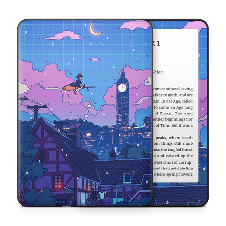 Night Flight Kindle Skin