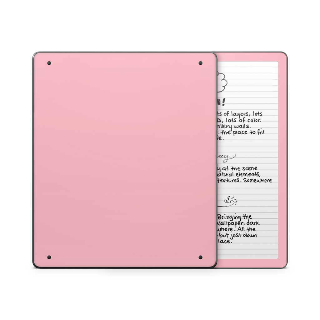 Pastel Pink Kindle eReader Skin