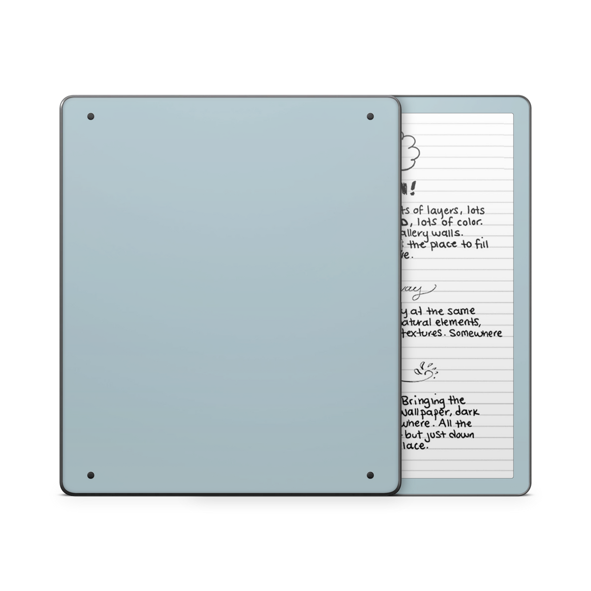 Kindle Scribe 2022  Baby Blue Skin
