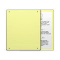 Pale Yellow Kindle eReader Skin