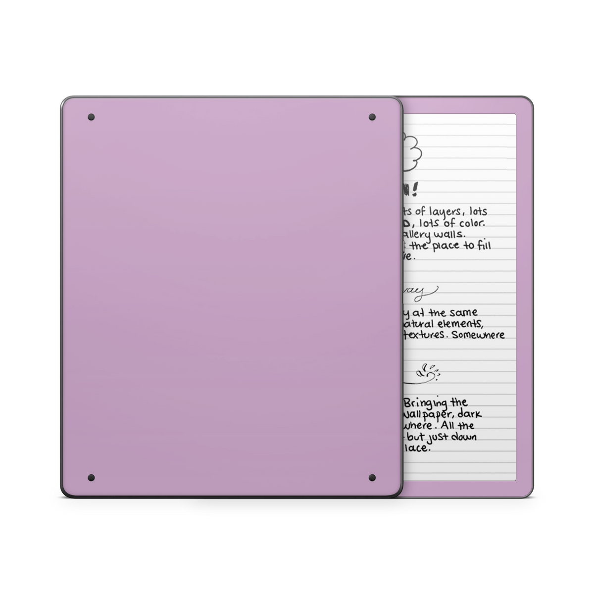 Kindle Scribe 2022  Soft Lilac Skin