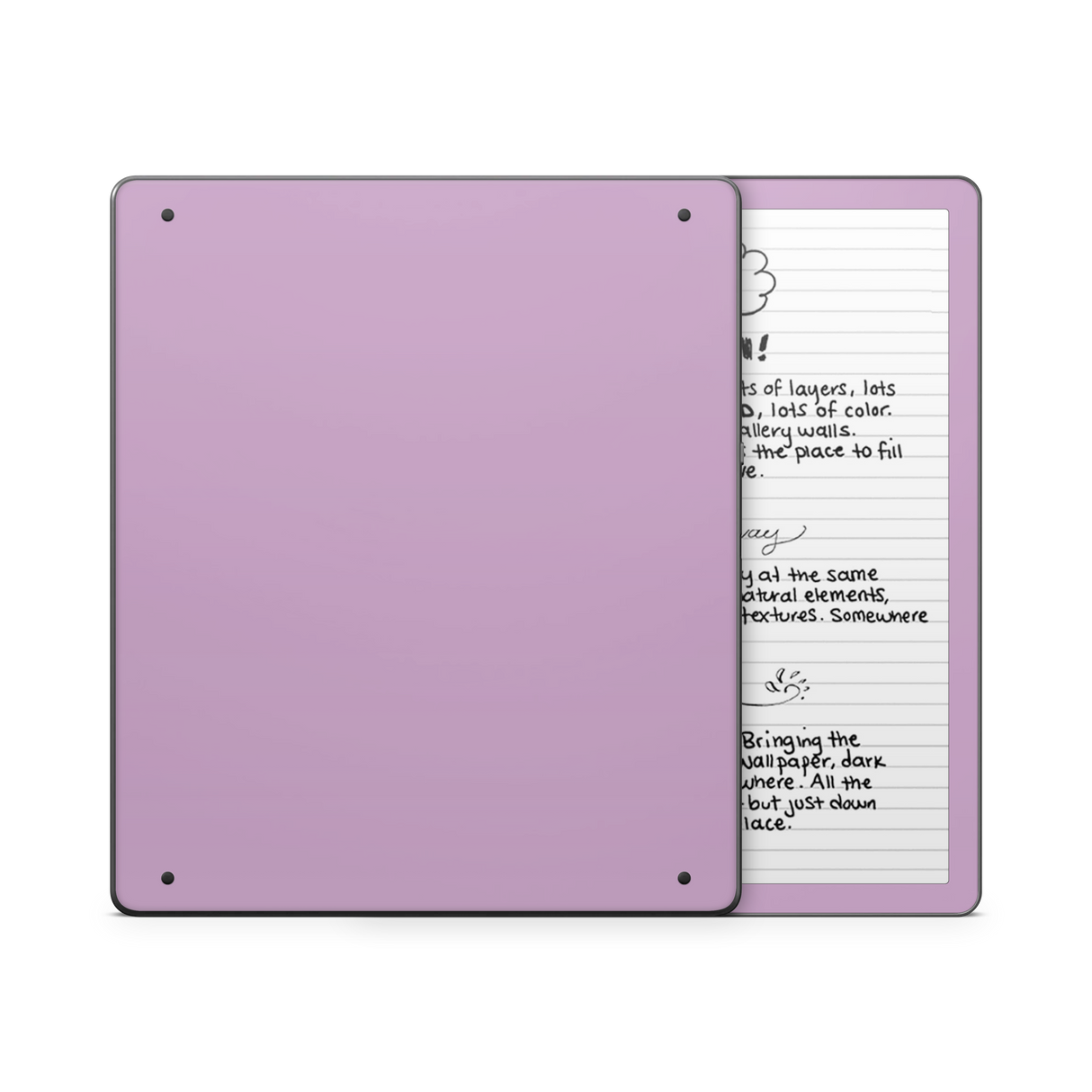 Soft Lilac Kindle eReader Skin