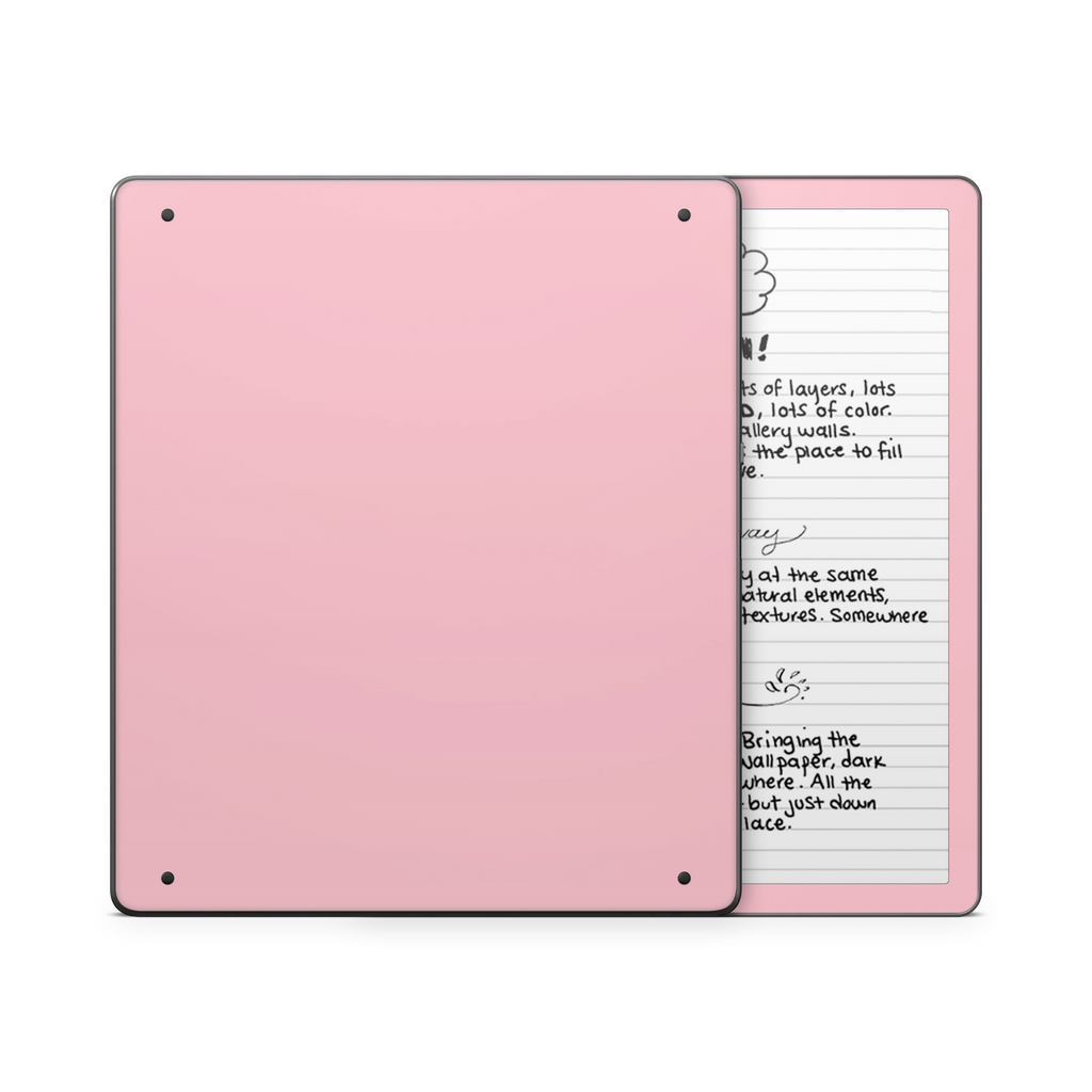 Blush Pink Kindle eReader Skin