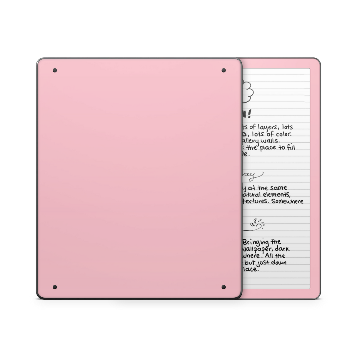 Blush Pink Kindle eReader Skin