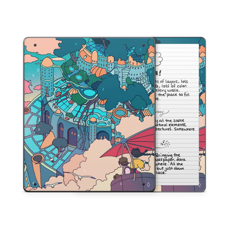 Castle in the Sky Kindle Skin