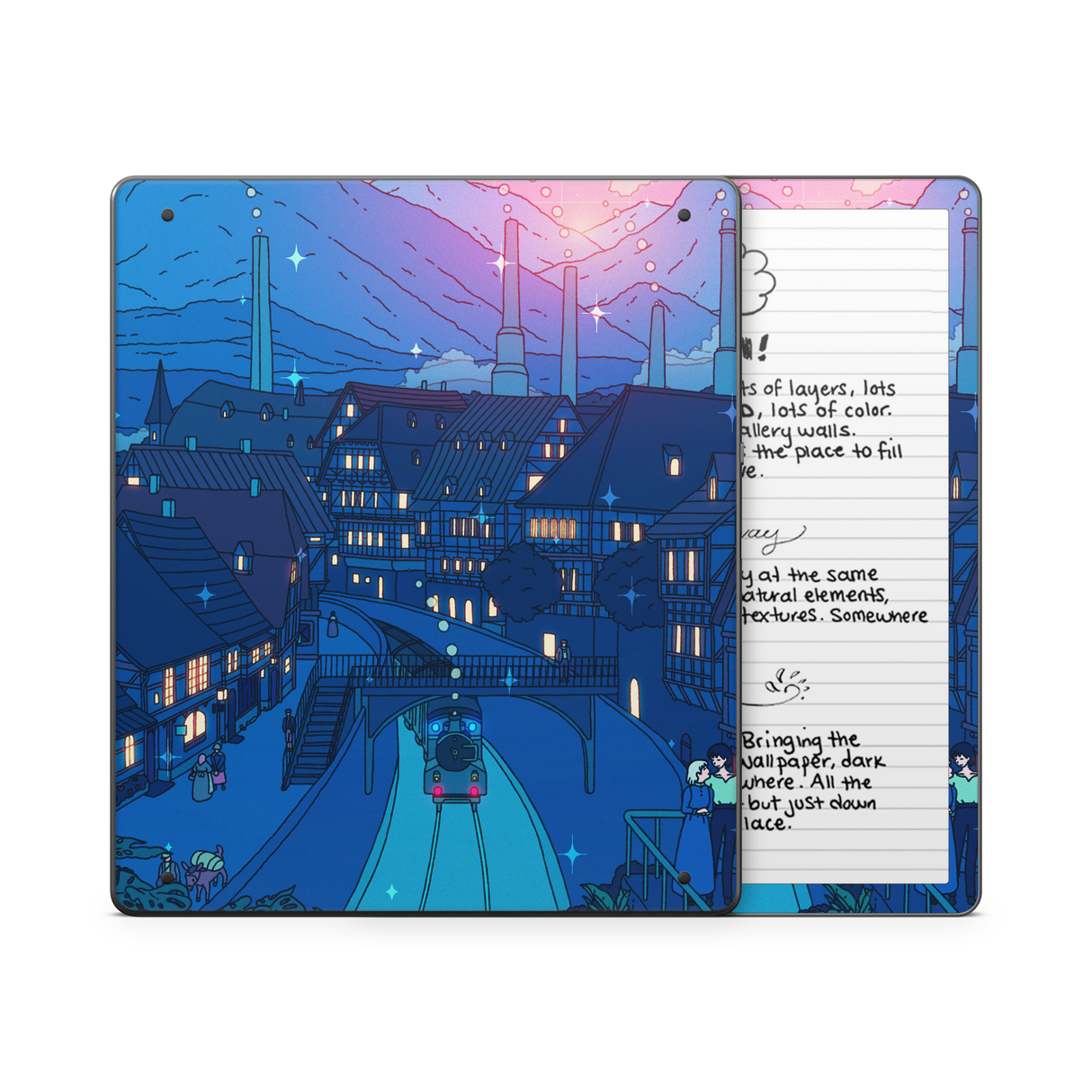 Howl & Sophie Kindle Skin