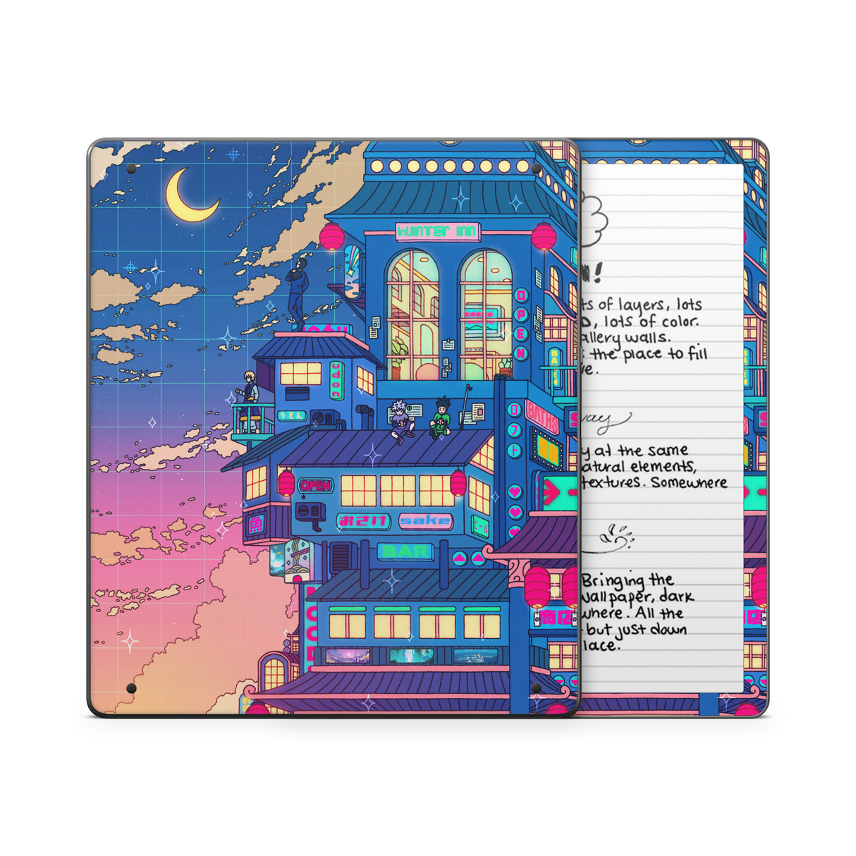 Hunter Inn Kindle Skin