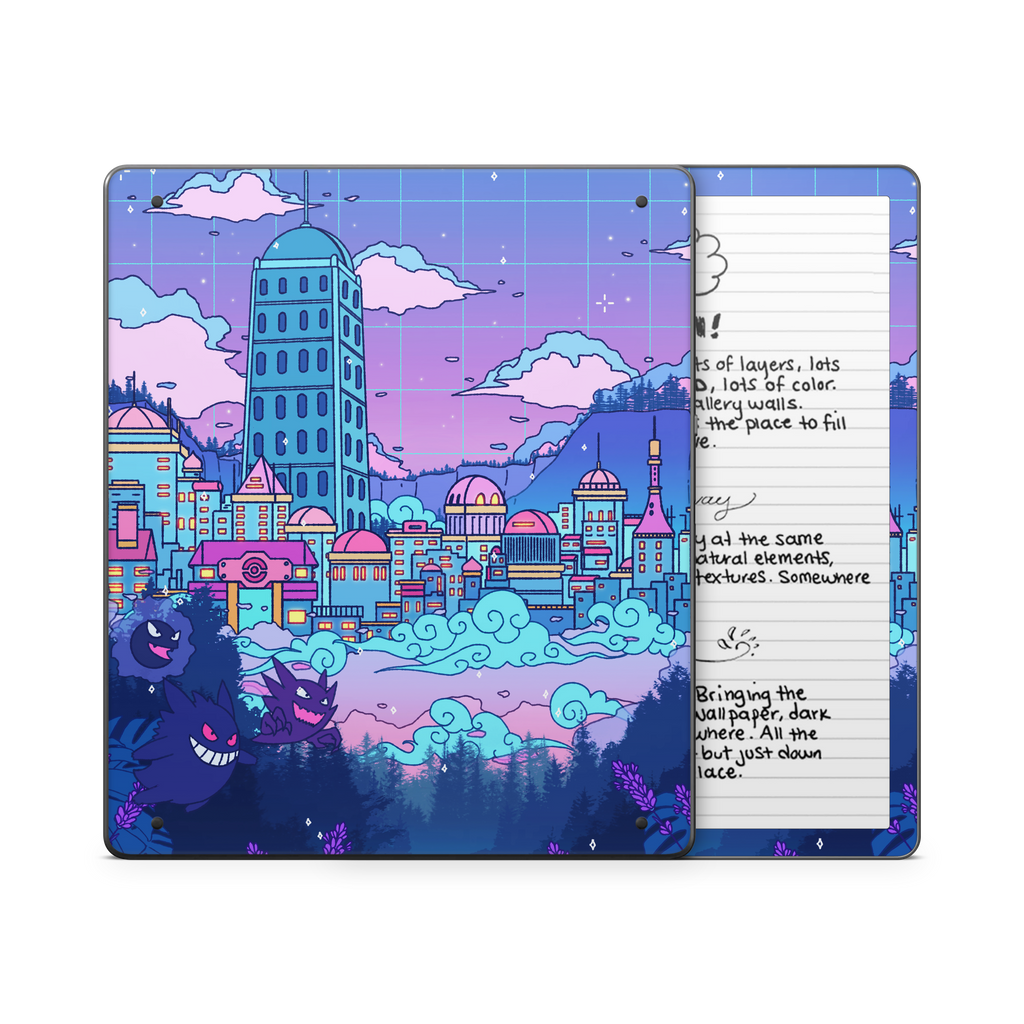 Lavender town Kindle Skin