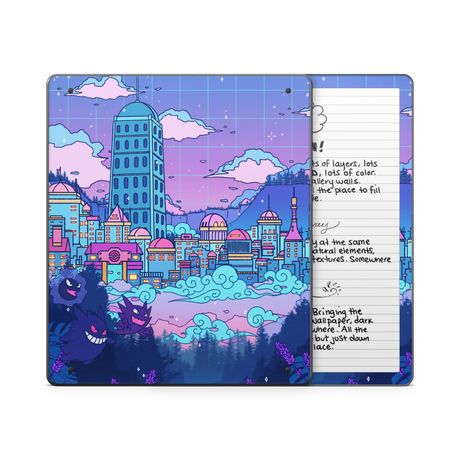 Lavender town Kindle Skin