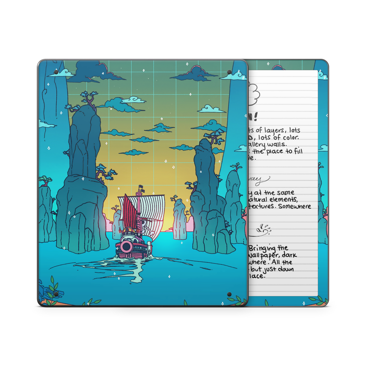 Adventure Kindle Skin