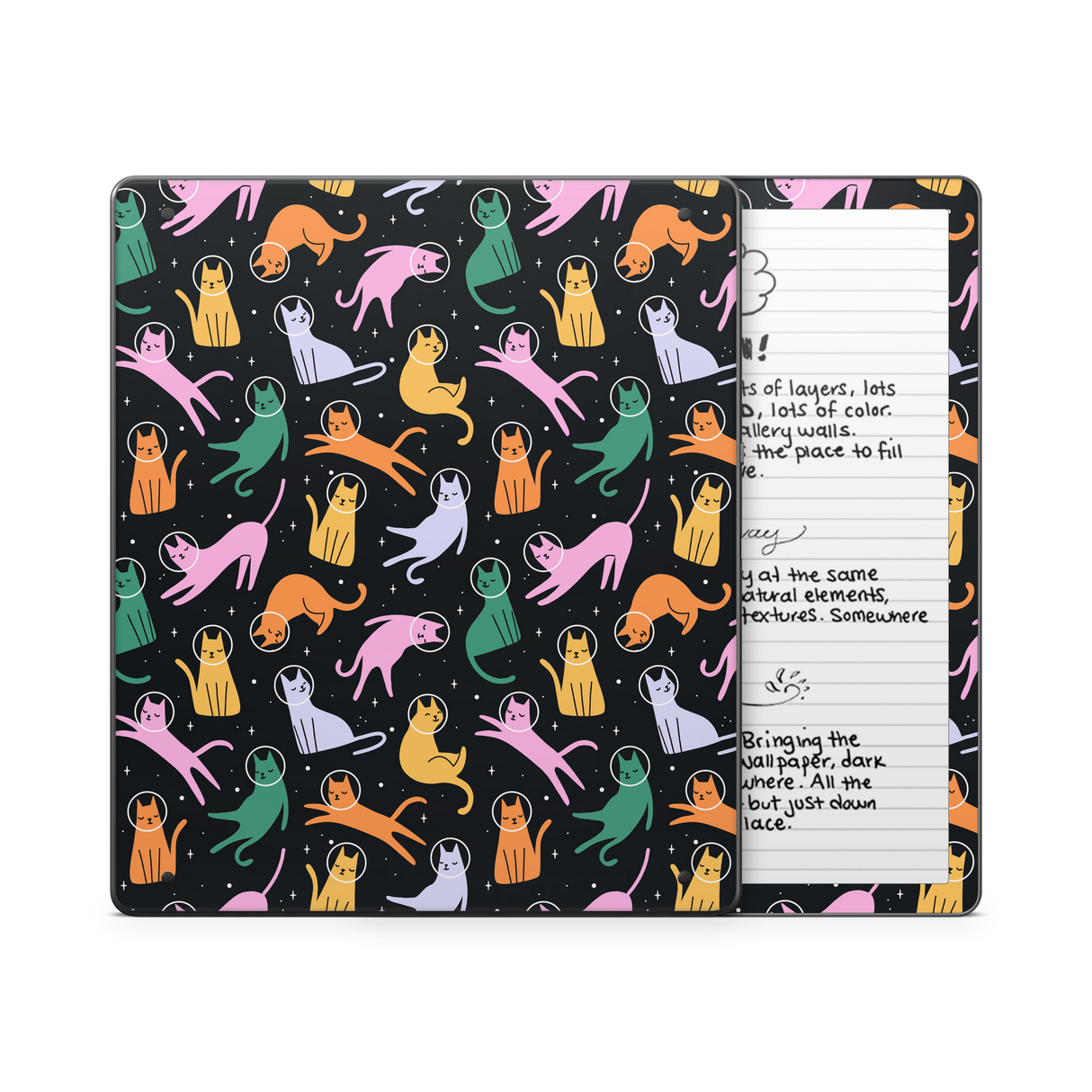 Cats Space Kindle Skin