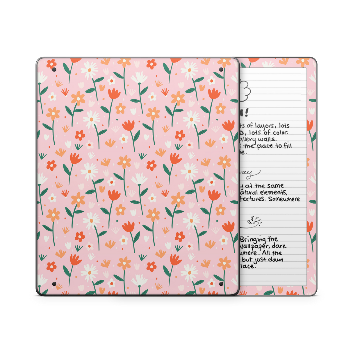 Flowers In Summer Kindle Skin