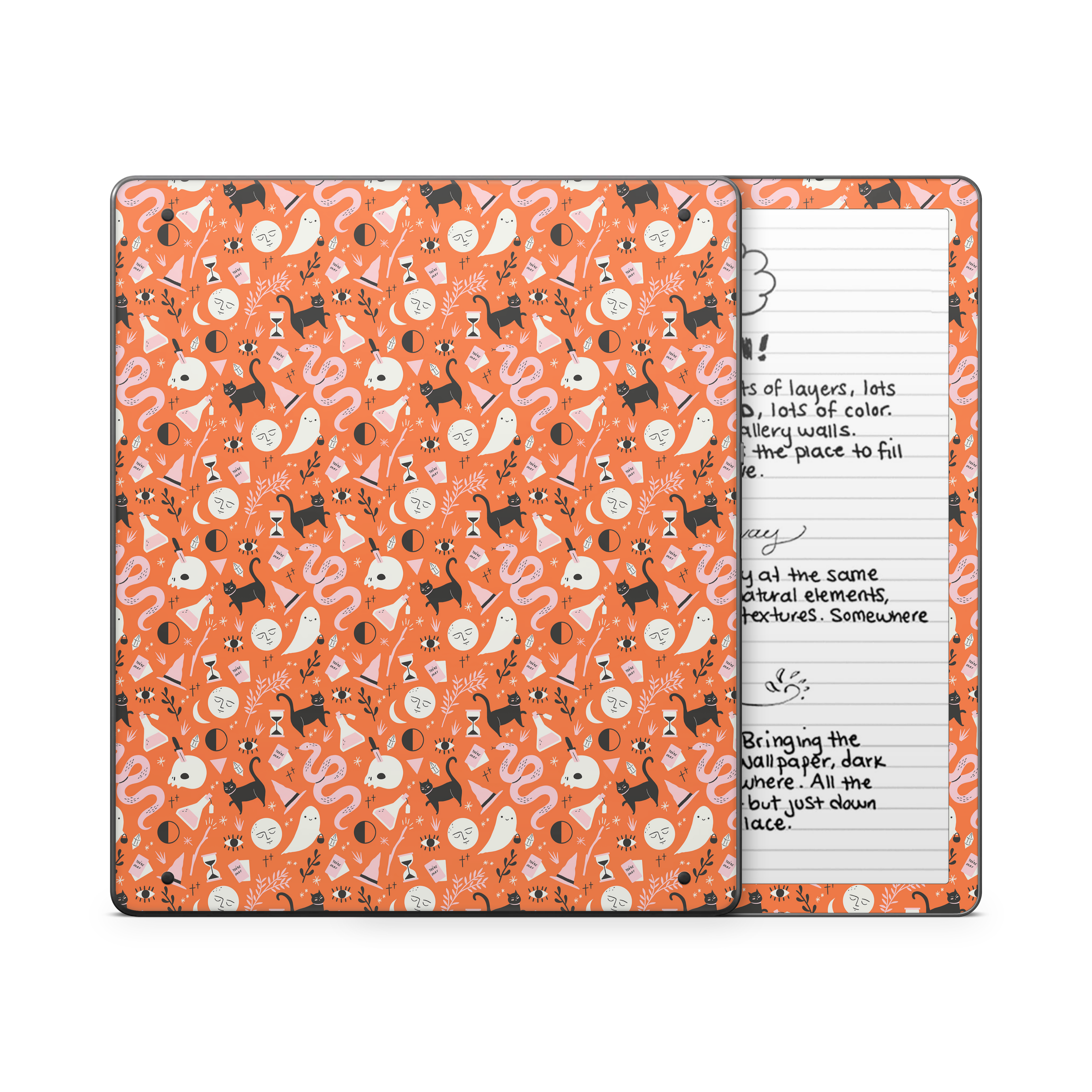 Halloween Pattern Kindle Skin