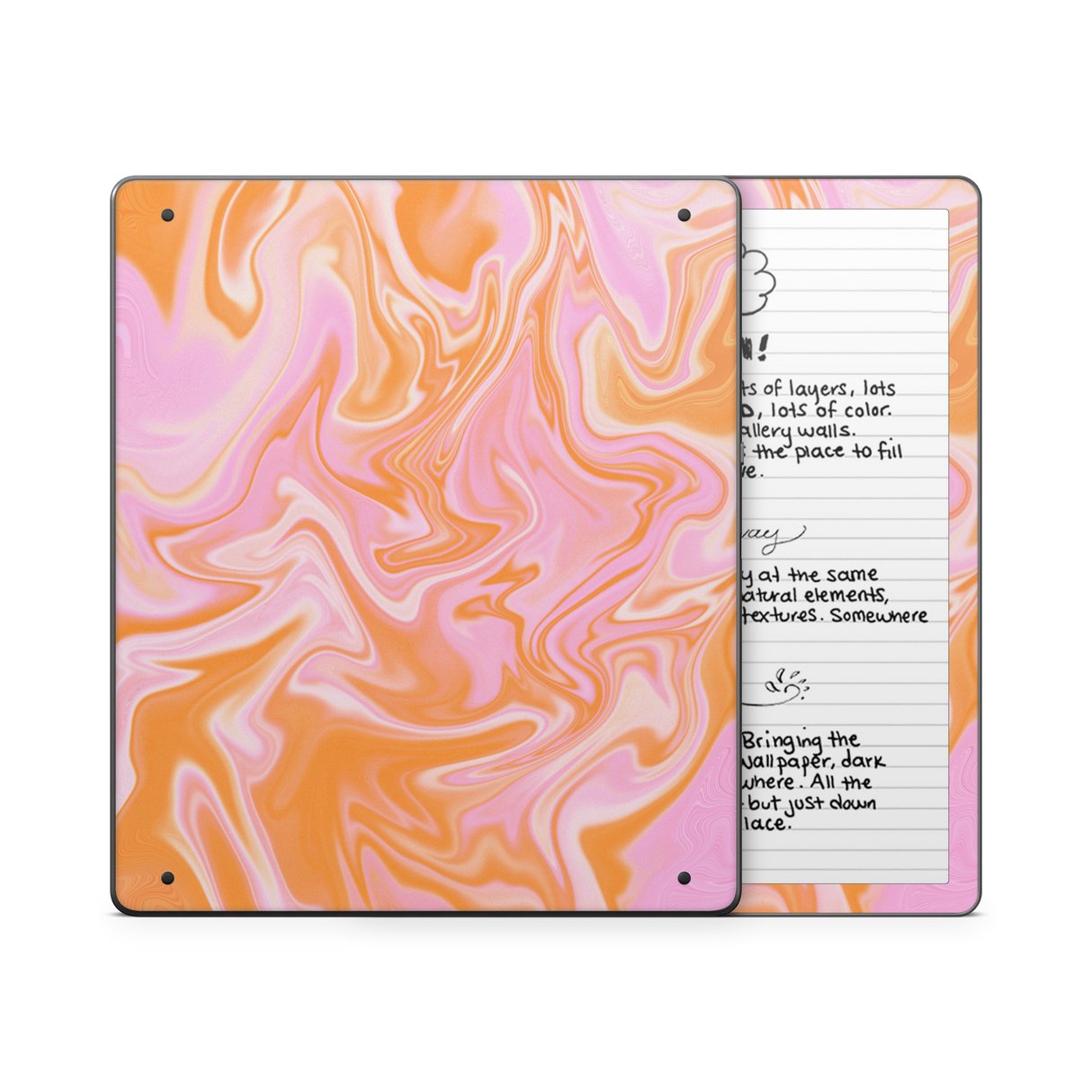 Retro Lava Kindle Skin