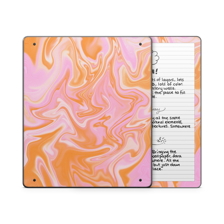 Retro Lava Kindle Skin