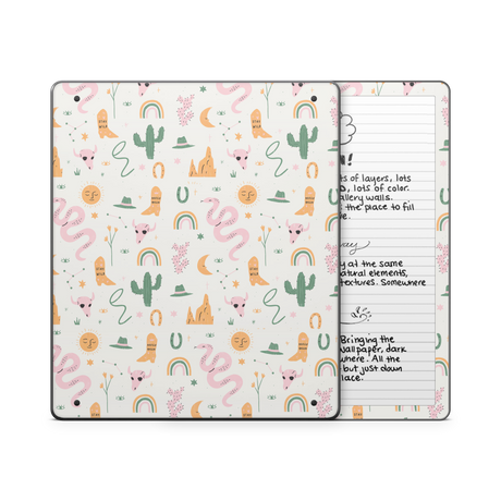 Wildwest Pattern Kindle Skin