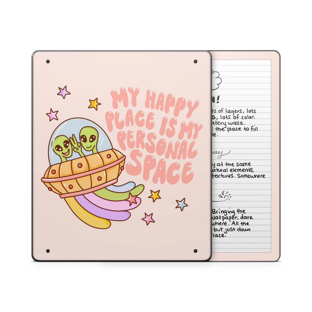 Happy Place Kindle Skin